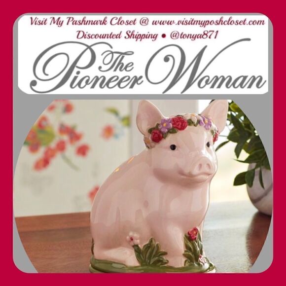 š¦āNewāPioneerāWomanĀ PinkāPigāFragranceāWarmer - Picture 1 of 8